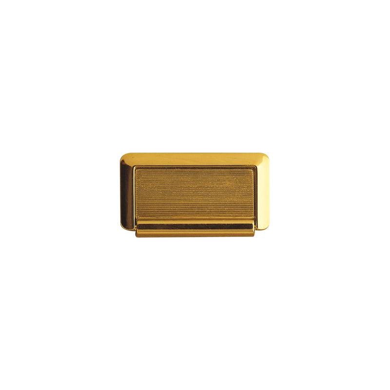 TIRADOR DE TARJETA LACADO ORO TIRADOR DE TARJETA LACADO ORO