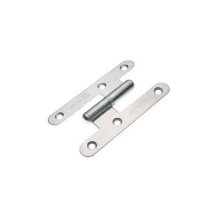 PERNIO CROMO MATE DERECHA 95x52*2,3mm