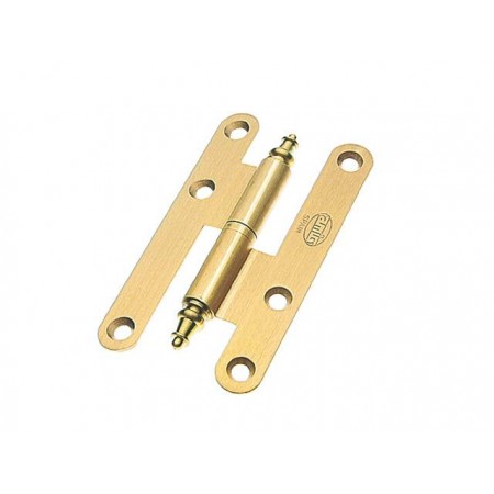 PERNIO IZQUIERDA LATON C/R CON REMATE 95*52*2.3mm