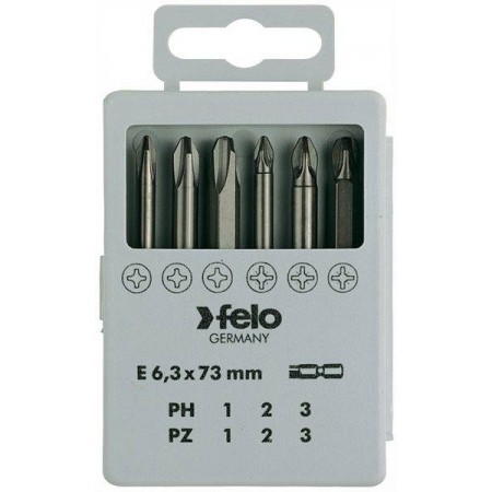 JUEGO PROFESIONAL DE  PUNTAS PHILLIPS Y POZIDRIVE 