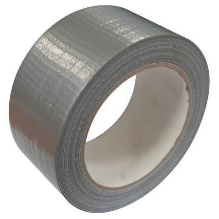 CINTA AMERICANA 50mm*10metros GRIS PLATA