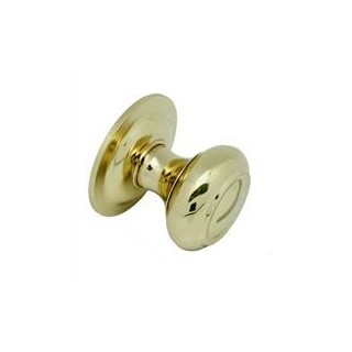 Pomo puerta entrada acabado laton DK02 GP