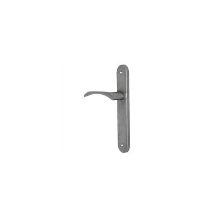 Manivela placa Iarga Inox acabado satinado 01SS