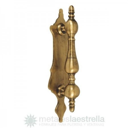 LLAMADOR COLUMNA LATÓN PATINADO 290