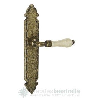 Juego manillas Havel con placa en punta C/COND/47