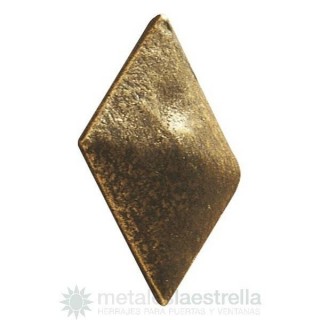Clavos decorativos romboidal 50x66 mm