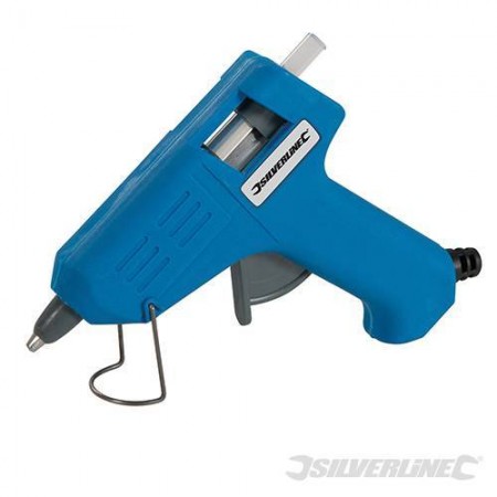 Mini pistola encoladora Silverline