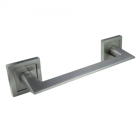 Manillón c/ Rosetas Cuadradas Gaia niquel satinado