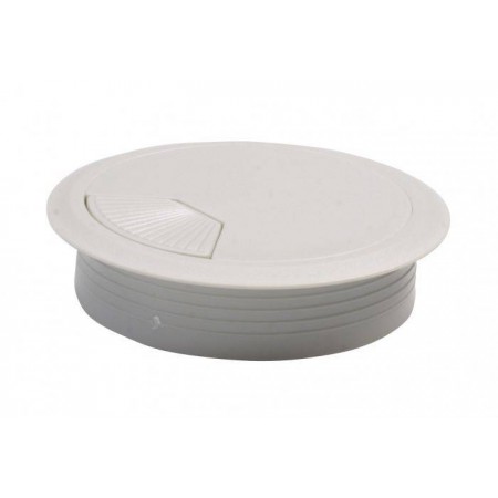 TAPÓN PASACABLES 60X72mm BLANCO