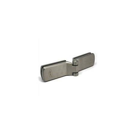 Bisagra cristal GDK043 SS acabado Inox