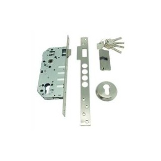 Cerradura seguridad 1pto P85ET1PCSN acabado Niquel