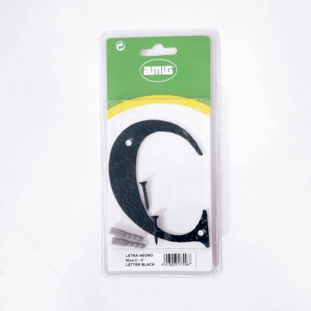 LETRA MOD. C-4 NEGRA 