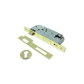 Cerradura embutir P85ETCGP acabado Latón