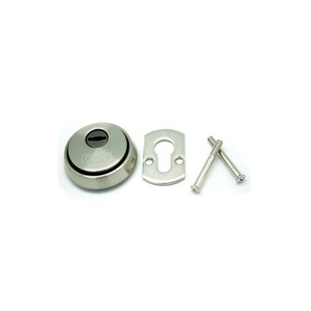 Escudo de seguridad BP85 SN acabado Niquel