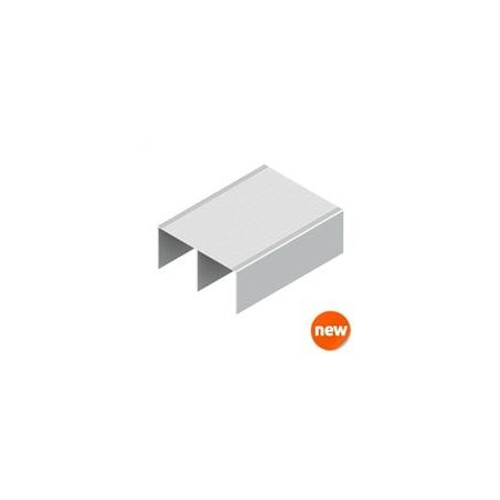 Carril alto Basic Y8-75P Plata Mate