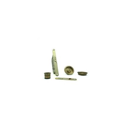 Kit puerta corredera con petaca P4120 GP Latón