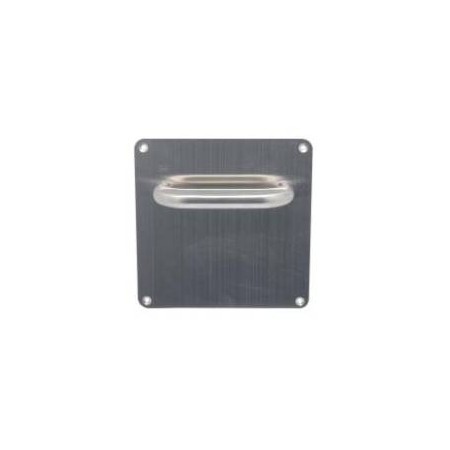 JUEGO MANILLON INOX PLACA CUADRADA 18*18 QDT004 SS