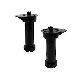 PATA ECO REGULABLE 13-19cm C/PIVOTE D13mm NEGRO