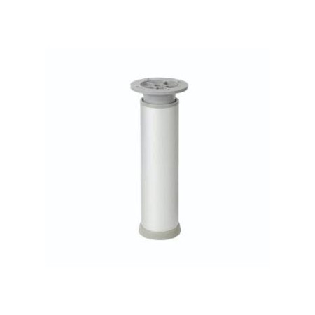PATA CILINDRICA Ø40MM REGULABLE 10-13CM, PLATA MAT