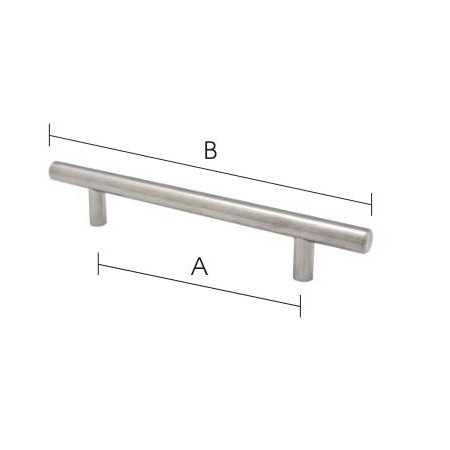 TIRADOR COCINA CILINDRICO 12*224mm