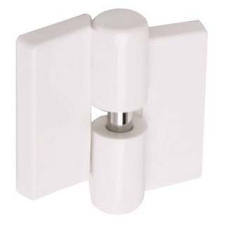 BISAGRA CABINA SIN MUELLE DERECHA NYLON BLANCO