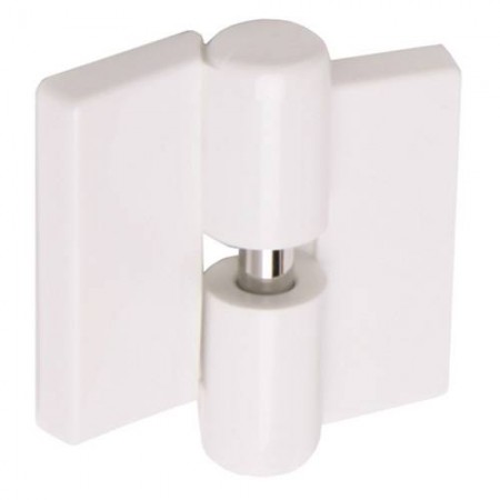 BISAGRA CABINA SIN MUELLE DERECHA NYLON BLANCO