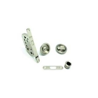 KIT PTA CORREDERA REDONDO D56, C/CONDENA, SATINADO