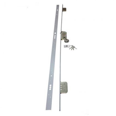 CERRADURA SEGURIDAD 3P L2110mm PLATA