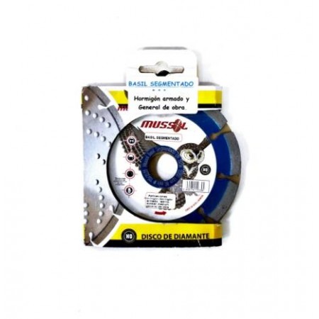 DISCO DE DIAMANTE BASIL SEGMENTADO MUSSOL 115