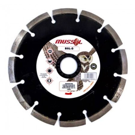 DISCO DE DIAMANTE BSL-D MUSSOL 180