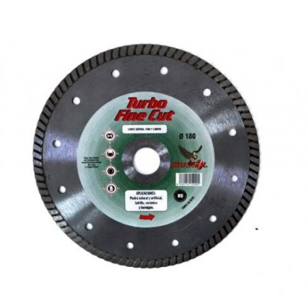 DISCO DE DIAMANTE TURBO FINE CUT MUSSOL 180