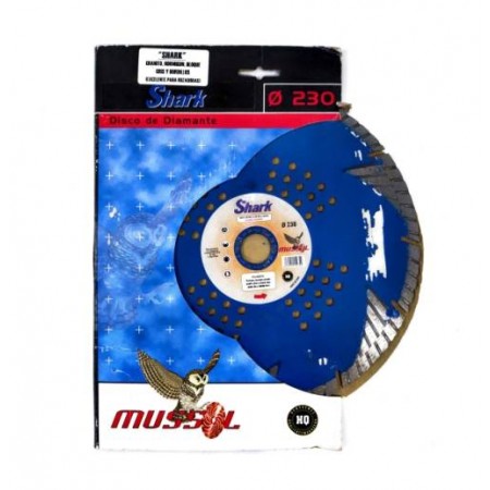 DISCO DE DIAMANTE SHARK MUSSOL 230