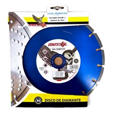 DISCO DE DIAMANTE BASIL SEGMENTADO MUSSOL 230