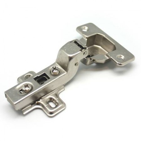 BISAGRA AUTOMATICA RECTA 35 CLIP-ON"-BASE AJUSTABL