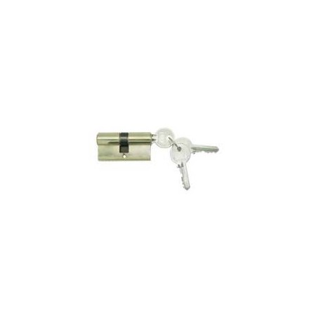 CILINDRO EUR.60mm LLAVE SERR. DORADO