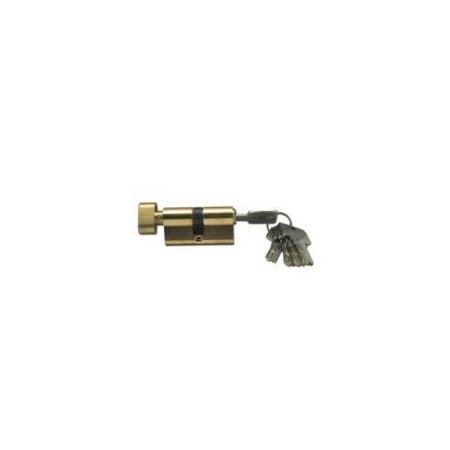 CILINDRO EUR.70mm C/CONDENA LLAVE SEGURIDAD NIQUEL