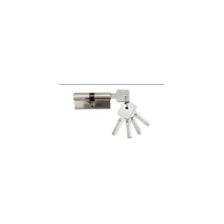 CILINDRO EUR.AMAEST. PORTERIA 70mm LLAVE SEGURIDAD