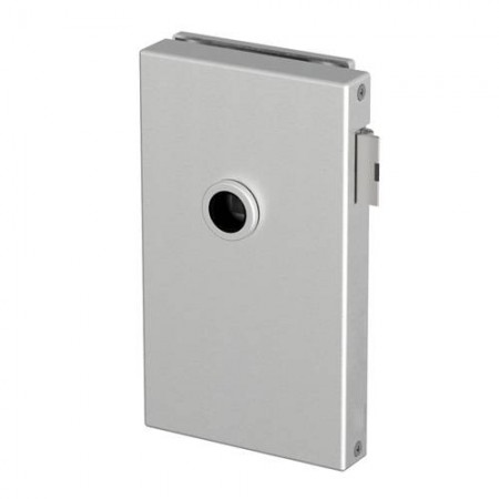 CERRADURA VERTICAL P/VIDRIO TAPA CIEGA M/IZQ, SAT