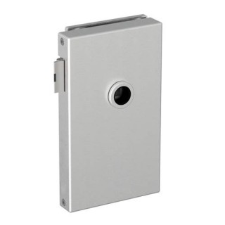 CERRADURA VERTICAL P/VIDRIO TAPA CIEGA M/DCH, SAT