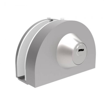 CERRADURA PTA SIMPLE SEMICIRCULAR 100 LLAVE-LLAVE