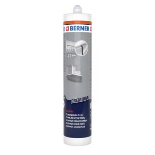 Berner silicona neutra Blanco brillante de larga duración 310ml