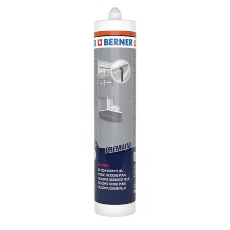 Berner silicona neutra Blanco brillante de larga duración 310ml