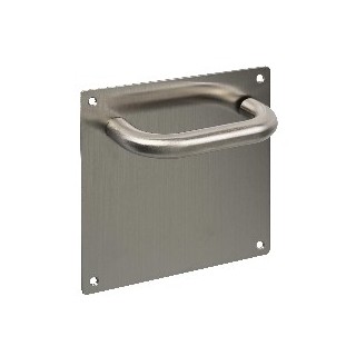 Juego de manillas de acero inoxidable 18x18cm