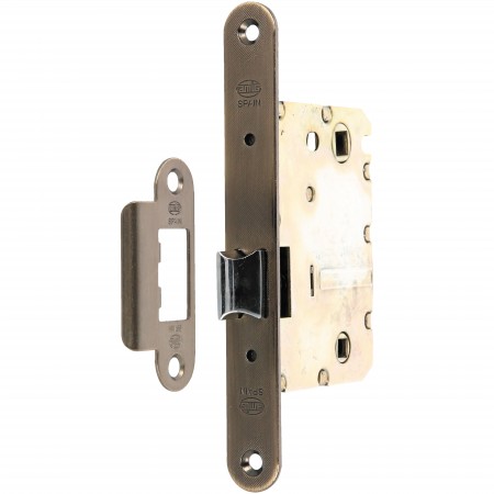 Pestillo picaporte entrada 50mm acabado Cuero