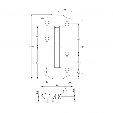 PERNIO 395-5 BRICOMATADO DERECHA