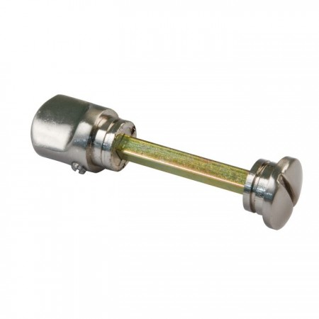 Muletilla para manillas de placa. Cuadradillo de 6 mm. Sistema de desbloqueo exterior.